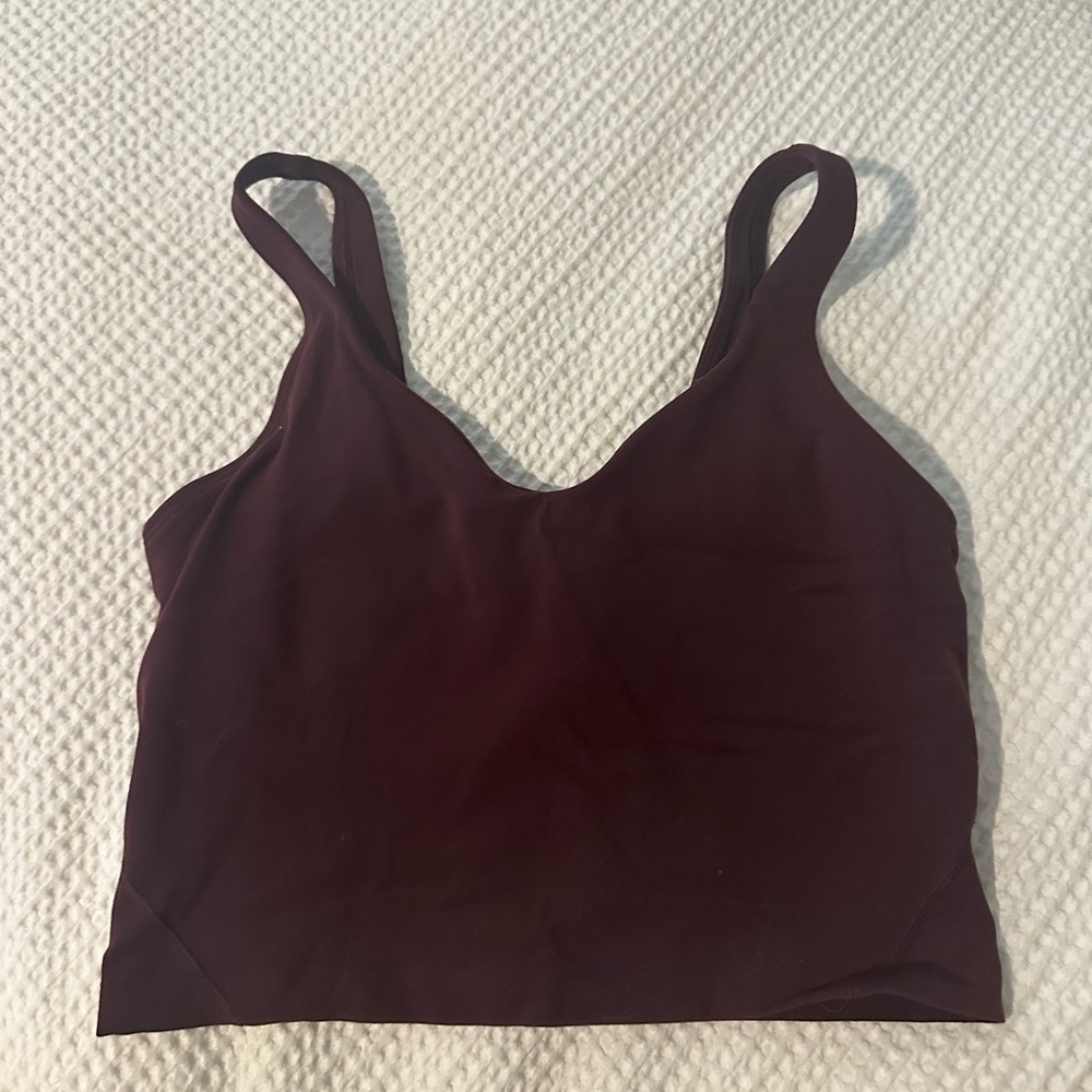 Lululemon Align Tank Maroon